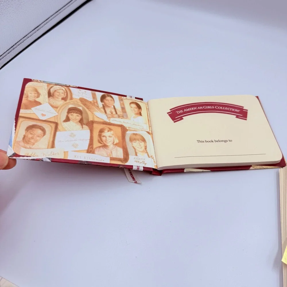 American‎ Girl Stationery Set Kids Red Paper Vtg Note Cards Stickers Pencil Y2K